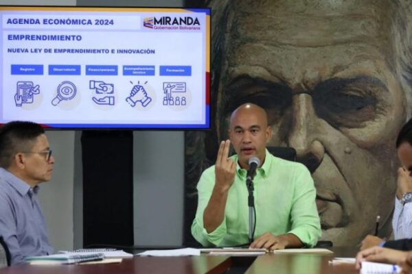 Medio millón de dólares para los emprendedores de Miranda anunció gobernador Héctor Rodríguez