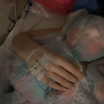 Belinda fue hospitalizada de emergencia