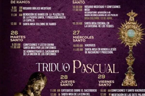 Betania hace su primera aparición el 25 de marzo de 1976