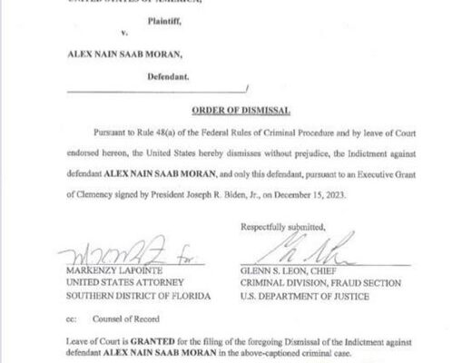 Corte de Florida desestima cargos contra Alex Saab