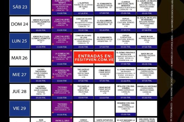 Este jueves sube el telón el III Festival Internacional de Teatro Progresista