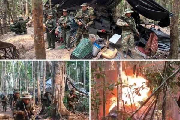 FANB desmantela campamento de minería ilegal en Amazonas