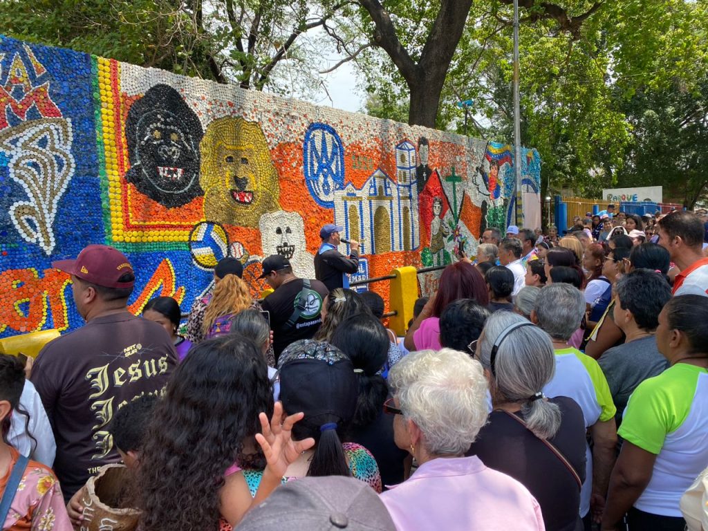 Inauguraron mural San Mateo “Tierra de Bendiciones”