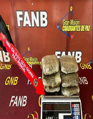 Incautaron seis envases de cocaína líquida