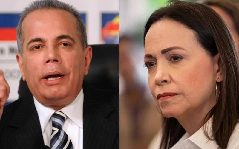 María Corina Machado califica la inscripción de Manuel Rosales como una "traición"