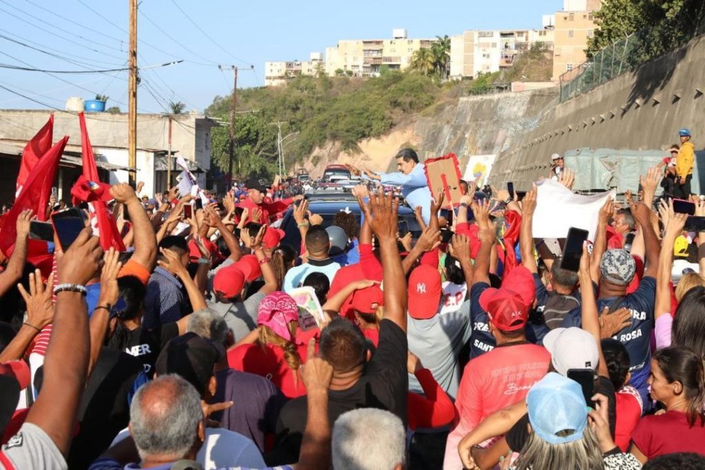 Pueblo de Carúpano acompañó al presidente Maduro