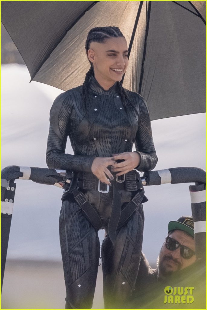Revelan fotos de María Gabriela de Faría en el set de Superman