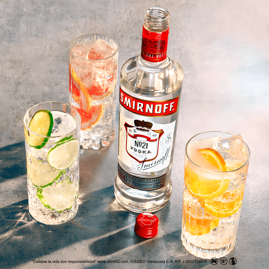 Smirnoff de Diageo regresa al mercado en la Semana Mayor