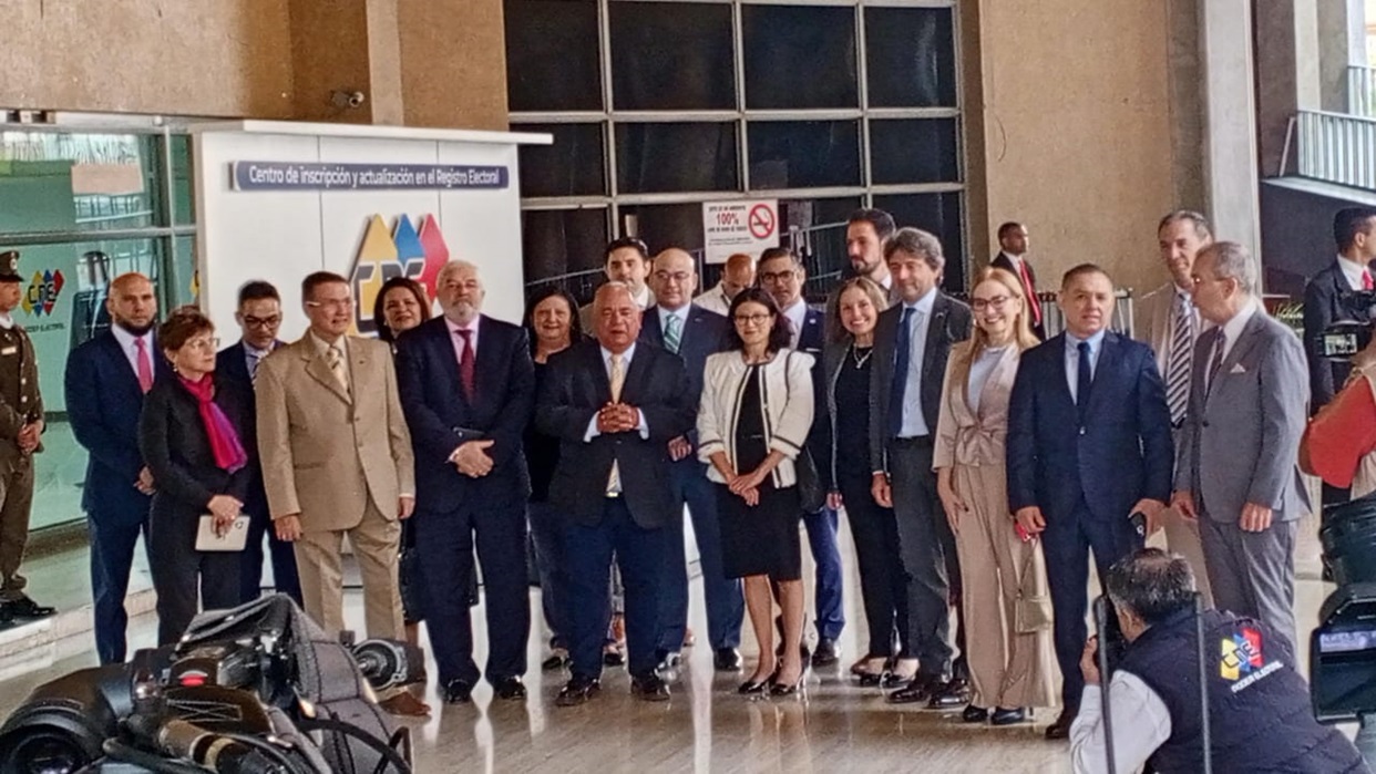 CNE sostiene encuentro con el equipo técnico electoral de la ONU