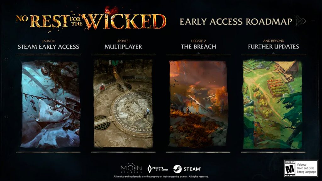 No Rest for the Wicked ya está disponible como acceso anticipado