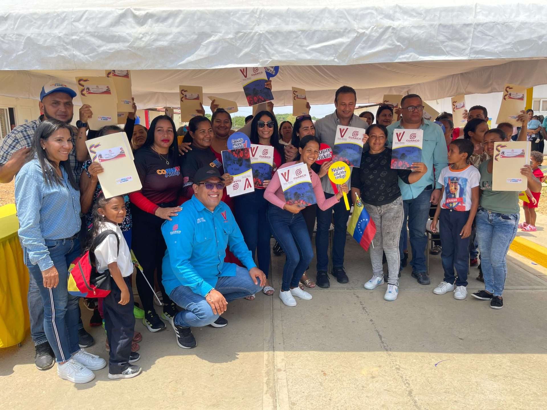 Entrega de viviendas dignas cumple el sueño de 28 familias guariqueñas