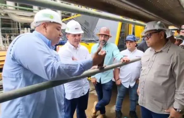 Inspeccionan trabajos en El Tablazo y la Termoeléctrica del Zulia