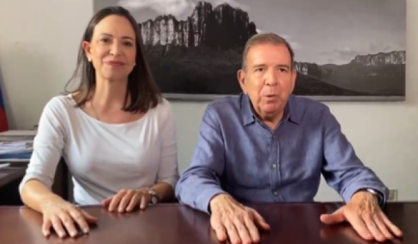MP abre investigación penal contra Edmundo González y María Corina Machado María Corina Machado y Edmundo González visitarán Guatire el 31 de mayo