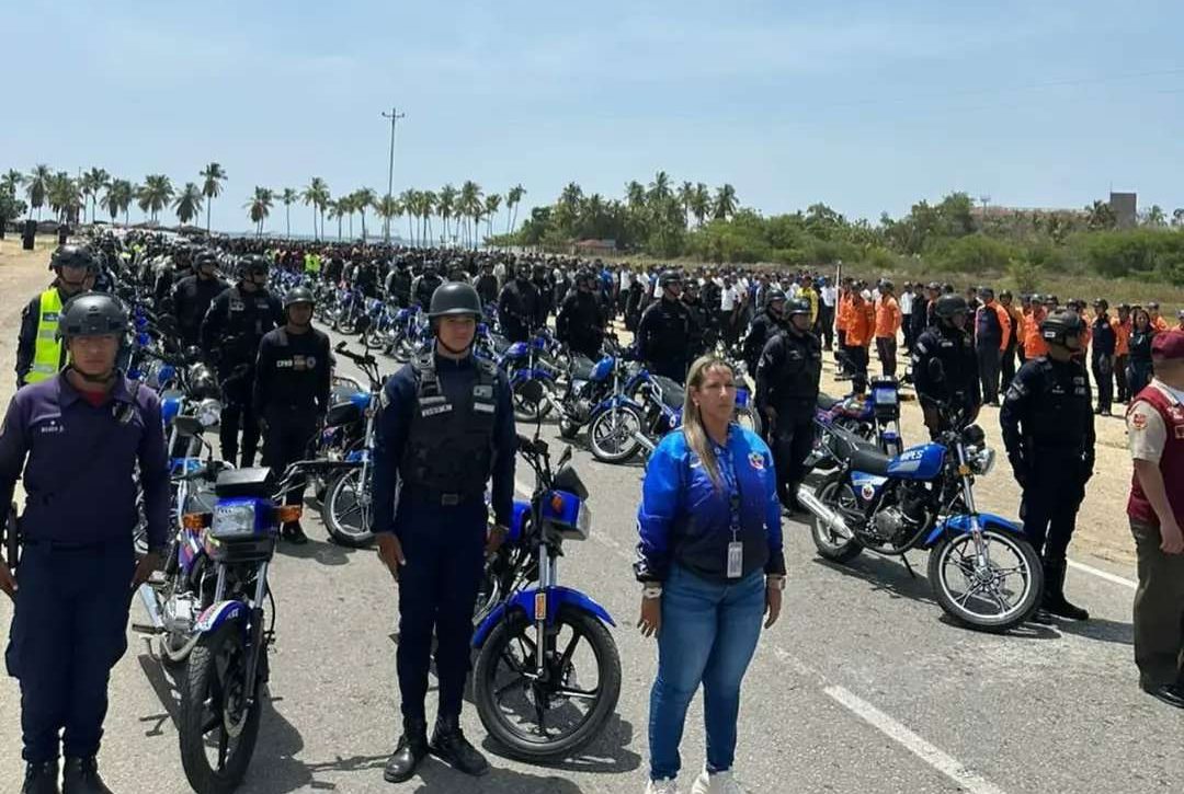 Más de 7 mil funcionarios policiales y militares se desplegaron en Sucre
