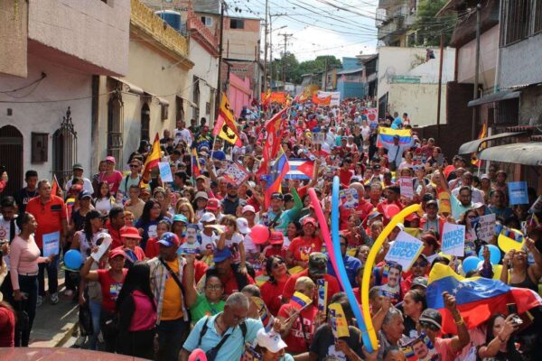 Tequenses rechazaron bloqueo económico y exigen cese a las sanciones