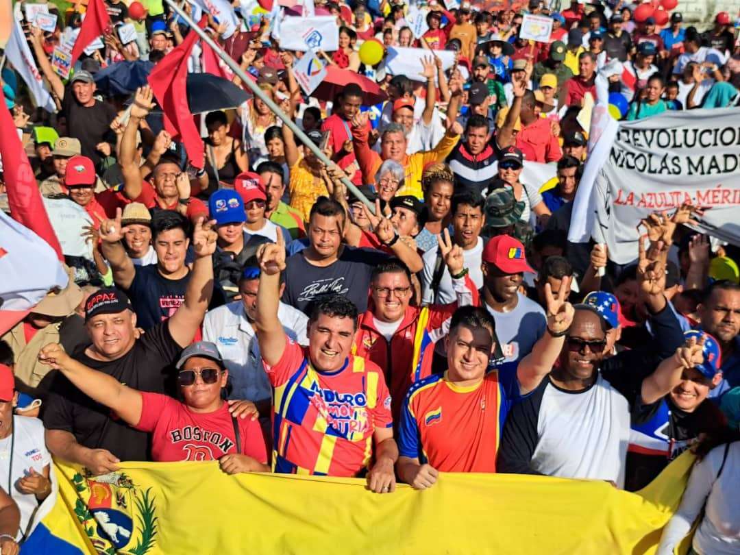 El Partido Verde recorrió las calles de Tovar