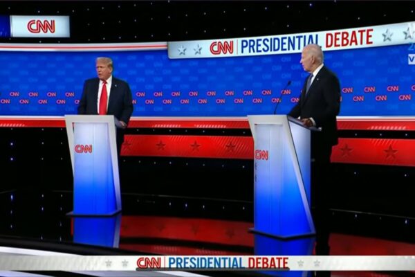 El caluroso debate entre Donald Trump y Joe Biden