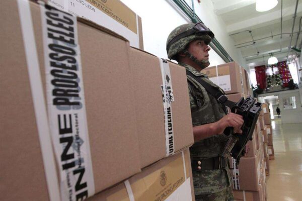 Extreman seguridad por elecciones de este domingo en México