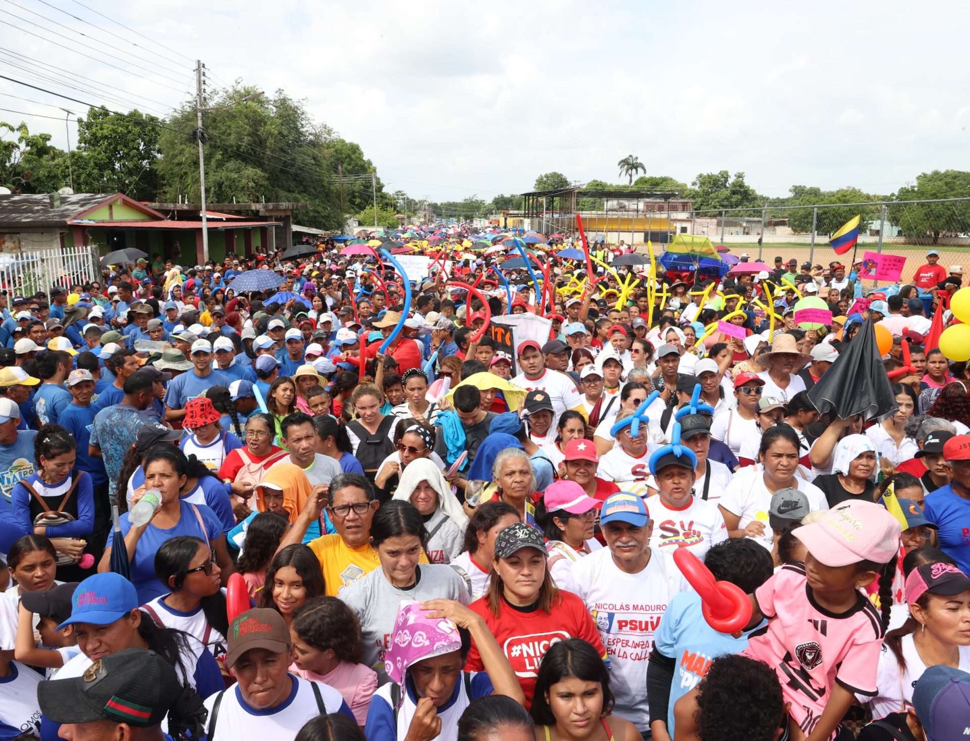 Municipio Páez de Portuguesa se movilizó en apoyo a Maduro