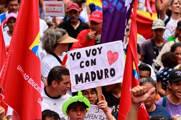 Pueblo al sur del Táchira salió a la calle a respaldar la revolución