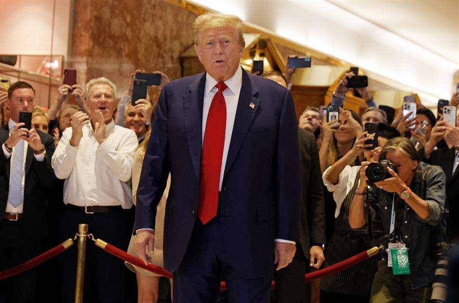 Trump apelará juicio y vaticina un país en llamas si lo encarcelan
