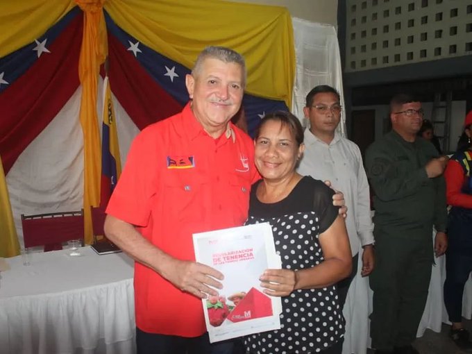 El alcalde de Caicara del Orinoco del municipio Cedeño del estado Bolívar