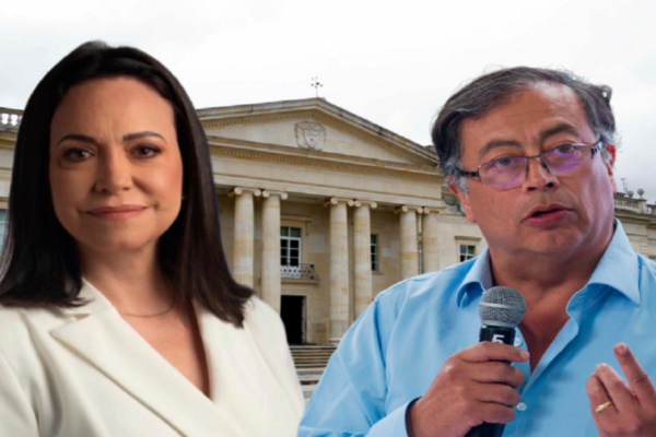 El toma y dame entre Petro y María Corina a causa de los resultados electorales