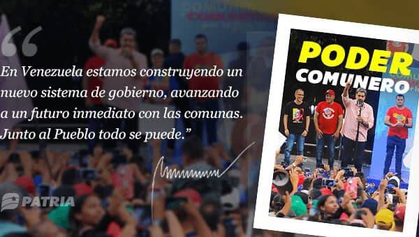 Inicia entrega del bono Poder Comunero a través del Sistema Patria