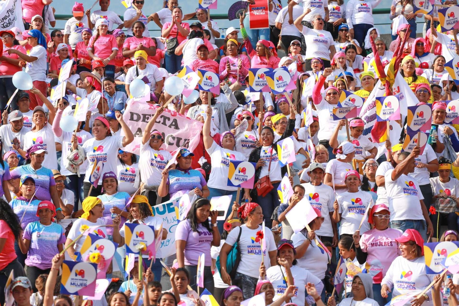 Mujeres del chavismo marchan hoy en Caracas