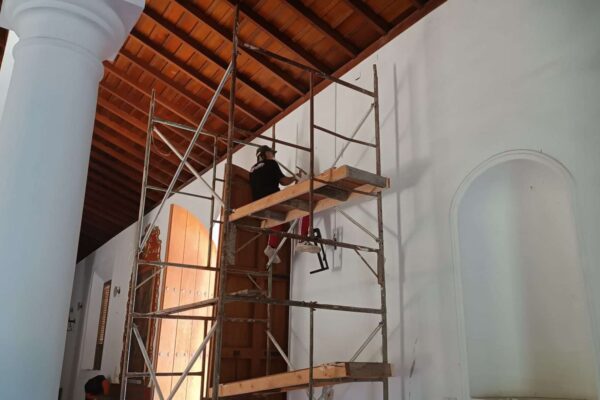Rehabilitan el templo colonial de Santa Ana en Nueva Esparta