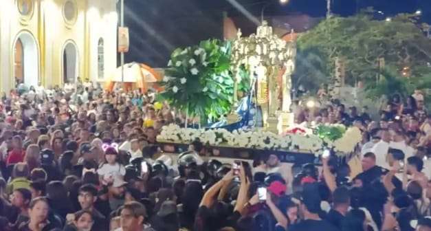 Cabimas recibió en su brazos a la Virgen del Rosario