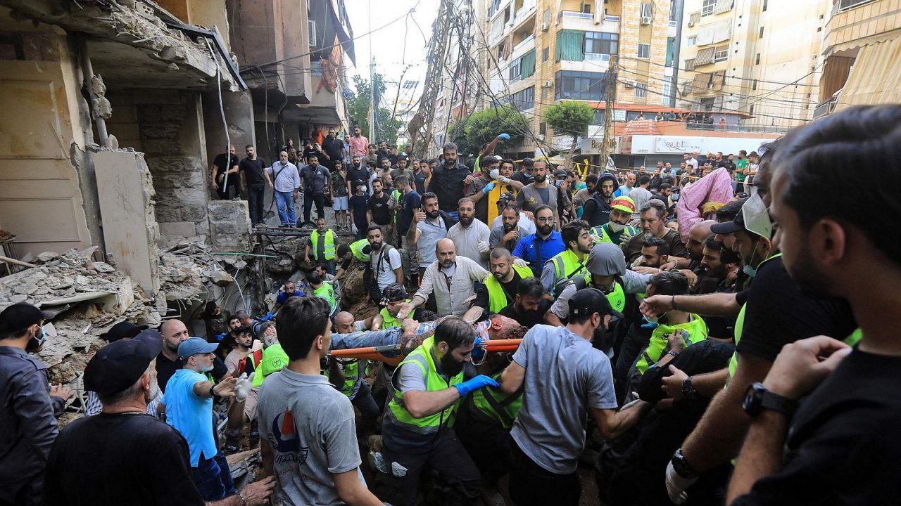 Israel ataca al Líbano bombardeo sobre Beirut