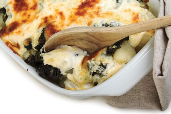 Soufflé de brócoli y queso