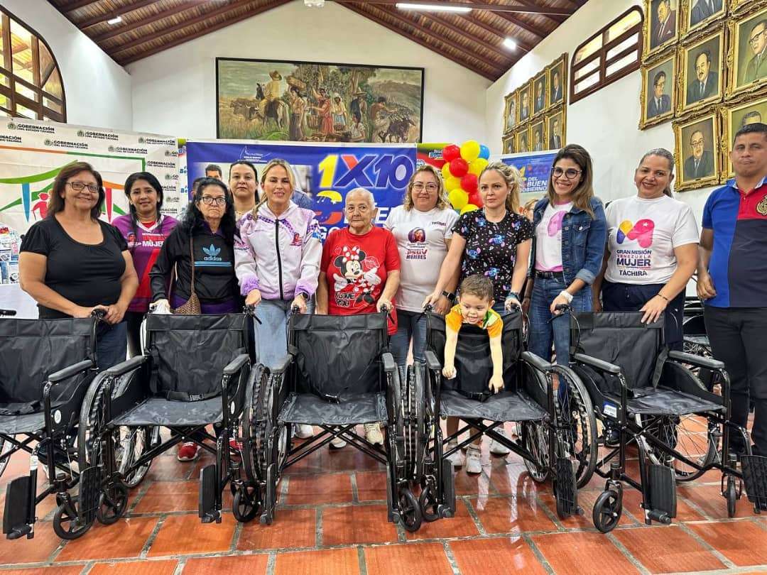 13 mil ayudas sociales han recibido familias tachirenses vía 1x10