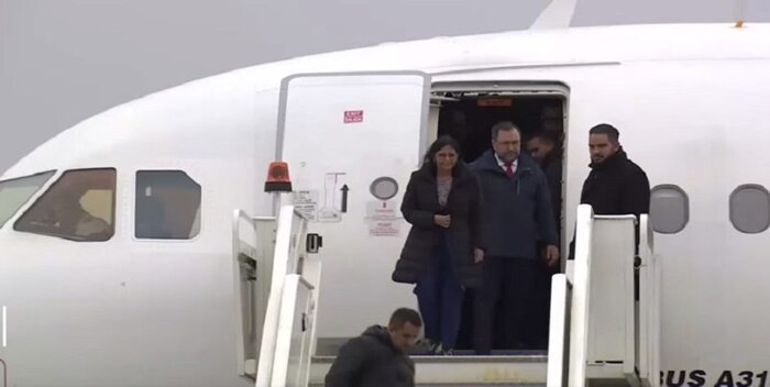 Delcy Rodríguez e Yván Gil llegaron a Rusia para participar en la Cumbre de los Brics