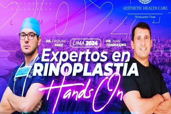 Froilán Páez encabezó curso ‘Expertos en Rinoplastia Hands On’ en Perú - FOTO