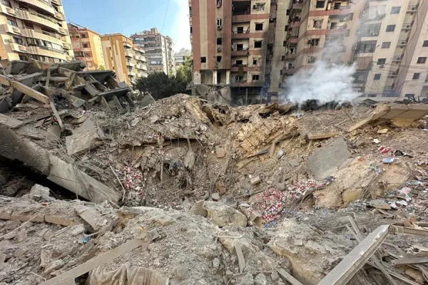Israel intensifica bombardeos contra el sur de Beirut Israel intensifica bombardeos contra el sur de Beirut