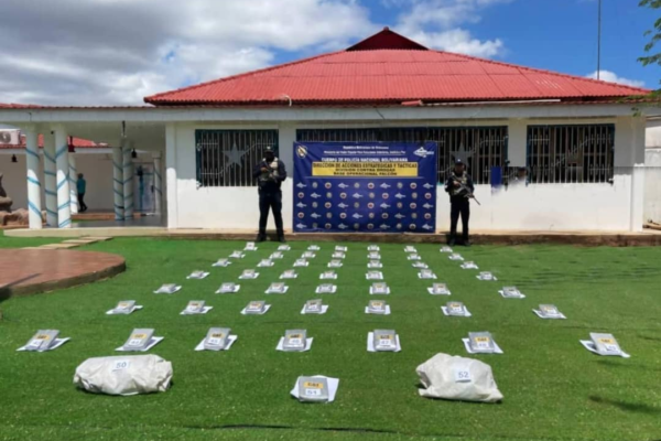 La PNB localizó 50 panelas de marihuana