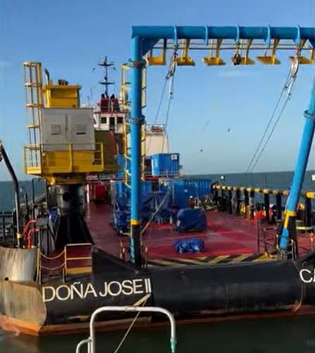 Llega buque que contribuirá al desarrollo gasífero del campo Dragón en conjunto con Trinidad y Tobago
