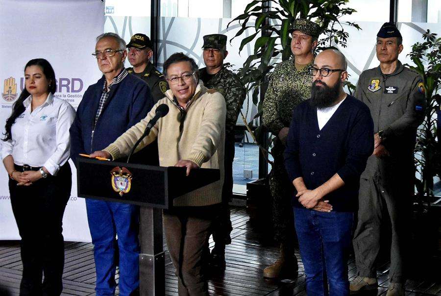 Petro declara Estado Nacional de Desastre por lluvias en Colombia