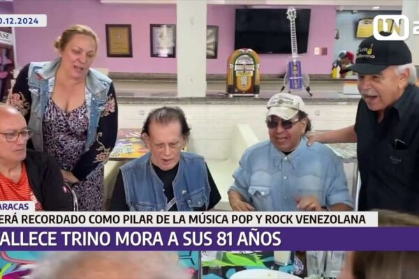 Homenaje al ícono del rock pop venezolano Trino Mora, fallecido este 10 de diciembre de 2024 Homenaje al ícono del rock pop venezolano Trino Mora, fallecido este 10 de diciembre de 2024