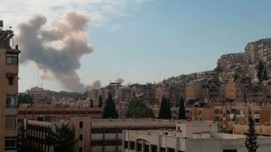 Régimen israelí desata bombardeo contra Damasco