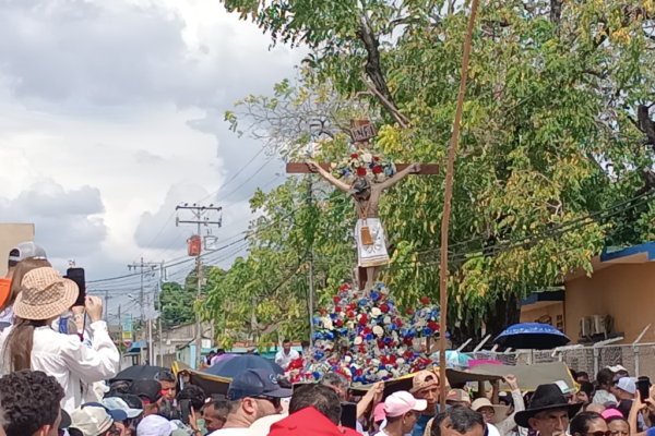 Cristo de la Salud recorrió a Zaraza para cumplir centenaria promesa