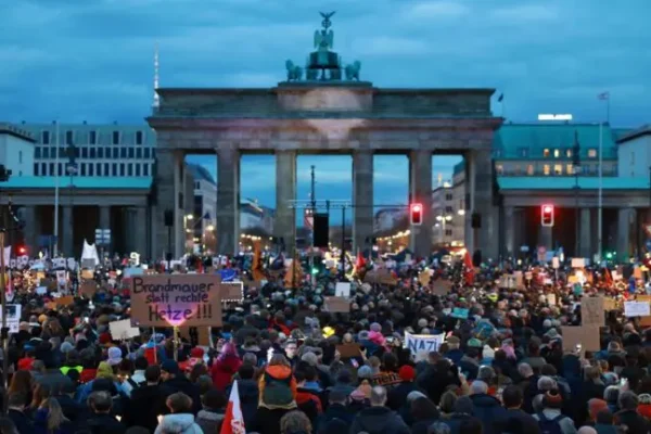 Masivas protestas en Alemania contra el ascenso de la ultraderecha