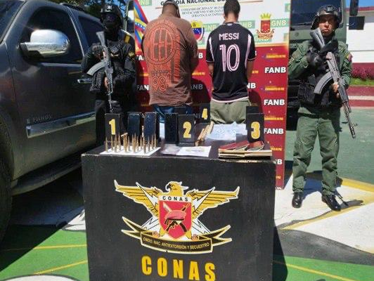 Recién llegados de Perú y Brasil armaban las guarimbas