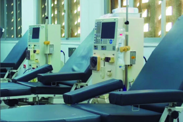 Remozan sala de diálisis del Hospital Vargas