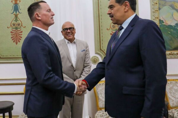 Presidente Nicolás Maduro recibe a Richard Grenell en el Palacio de Miraflores