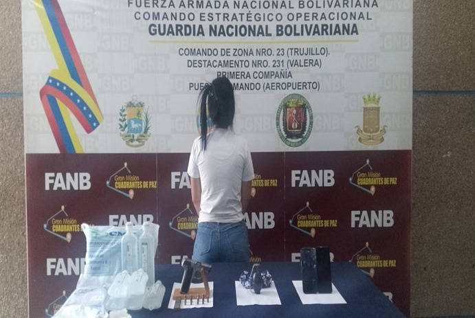 GNB detuvo a una enfermera de la banda El Cagón