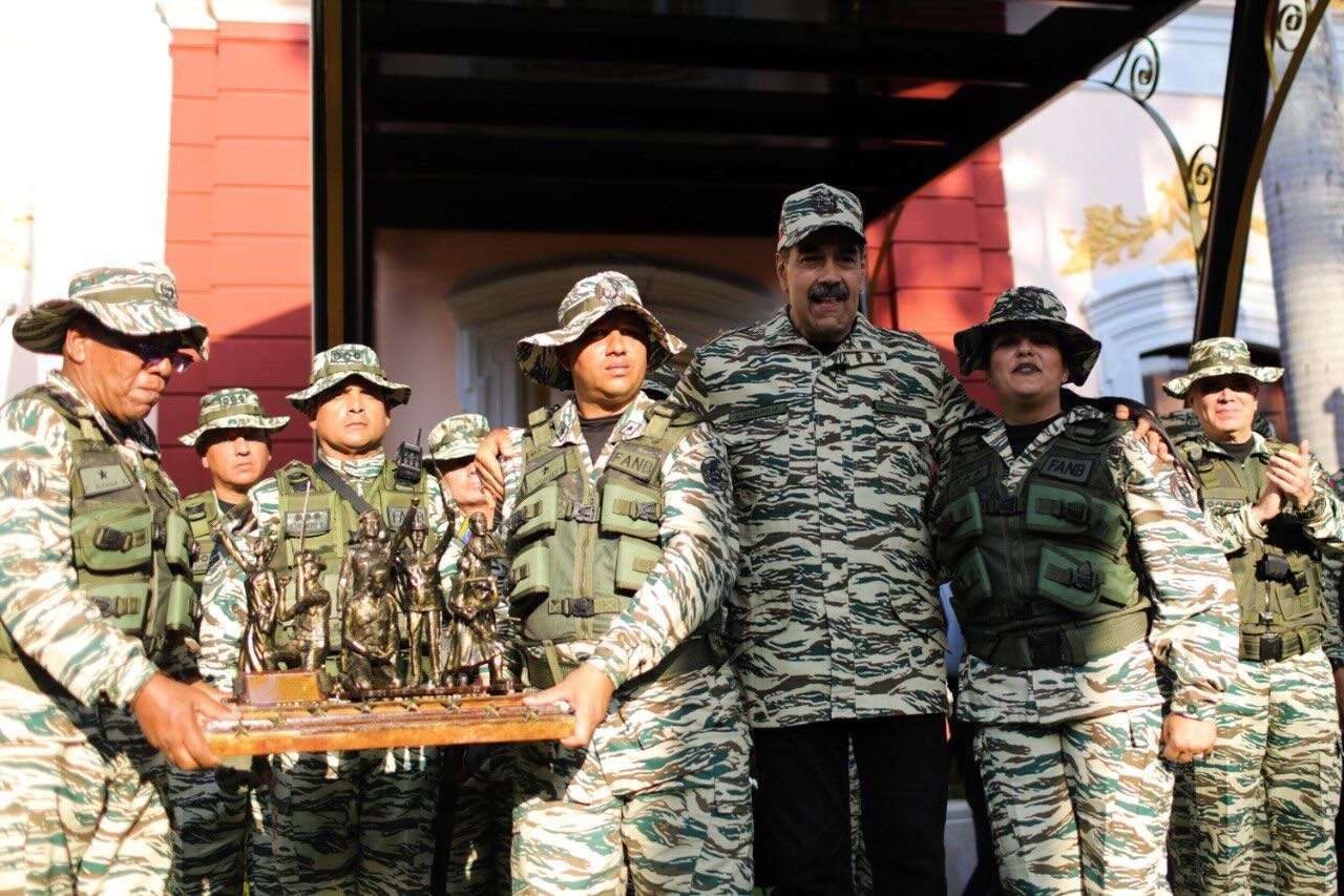 Maduro: tenemos una milicia bolivariana preparada para todo