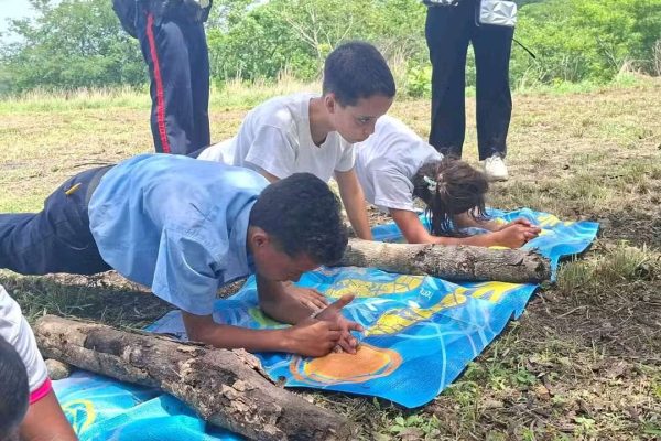 Escolares de Yare realizan la ruta Lele por Día del Desafío